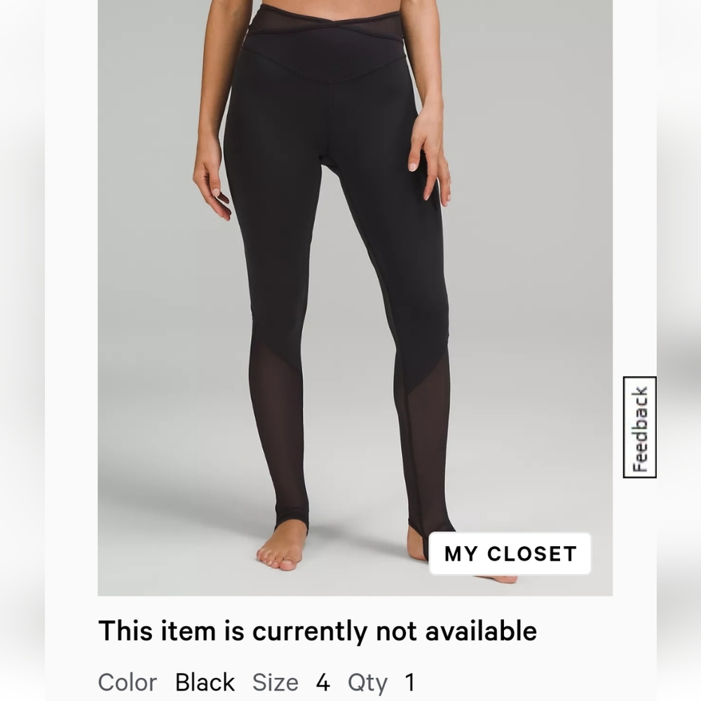 Nulu Crisscross Mesh Stirrup Tight